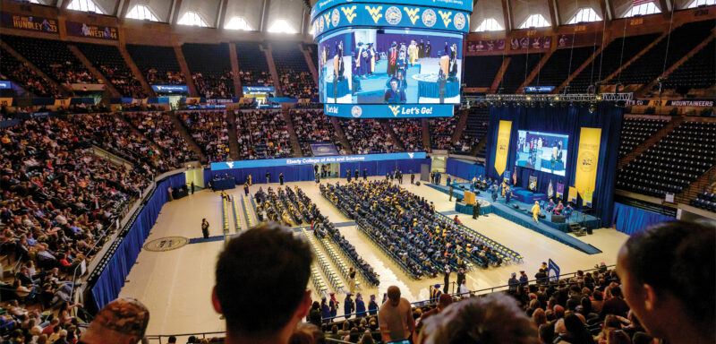 Hundreds take part in WVU Commencement ceremonies